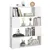 Produktbild 4 för Bokhylla Rumsavdelare vit 100x24x124 cm