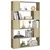 Produktbild 6 för Bokhylla/Rumsavdelare sonoma-ek 100x24x155 cm konstruerat trä