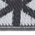 Produktbild 3 för Utomhusmatta svart 80x250 cm PP