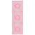 Produktbild 2 för Utomhusmatta rosa 80x250 cm PP