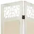 Produktbild 6 för 338559 4-Panel Room Divider Cream 140x165 cm Fabric