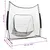 Produktbild 7 för Multisport träningsnät baseball softball 241x106,5x216cm metall