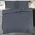 Produktbild 5 för Bäddset antracit 140x200 cm lätt mikrofiber