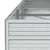 Produktbild 6 för Odlingslåda upphöjd galvaniserat stål 240x80x45 cm silver