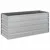 Produktbild 2 för Odlingslåda upphöjd galvaniserat stål 100x40x45 cm silver