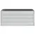 Produktbild 4 för Odlingslåda upphöjd galvaniserat stål 100x40x45 cm silver
