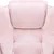 Produktbild 6 för Massagekontorsstol rosa sammet 