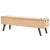 Produktbild 5 för TV-bänk 110x33x35 cm massivt granträ