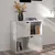 Produktbild 3 för Bokhylla betong-färg 60x27,5x59,5 cm spånskiva 