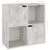 Produktbild 9 för Bokhylla betong-färg 60x27,5x59,5 cm spånskiva 