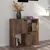 Produktbild 3 för Bokhylla rökfärgad ek 60x27,5x59,5 cm spånskiva 