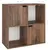 Produktbild 9 för Bokhylla rökfärgad ek 60x27,5x59,5 cm spånskiva 