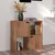 Produktbild 3 för Bokhylla brun ek 60x27,5x59,5 cm spånskiva 