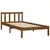 Produktbild 3 för Sängram honungsbrun massiv furu 75x190 cm