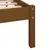 Produktbild 8 för Sängram honungsbrun massiv furu 75x190 cm