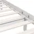 Produktbild 7 för Sängram vit massiv furu 90x190 cm