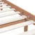 Produktbild 7 för Sängram honungsbrun massiv furu 120x190 cm