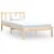 Produktbild 2 för Sängram massiv furu 90x200 cm