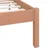Produktbild 8 för Sängram honungsbrun massiv furu 150x200 cm