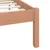 Produktbild 8 för Sängram honungsbrun massiv furu 200x200 cm