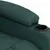Produktbild 8 för Massagefåtölj mörkgrön tyg