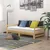 Produktbild 3 för Dagbädd utdragbar 2x(90x200) cm massiv furu