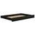 Produktbild 5 för Dagbädd med lådor 90x200 cm svart massiv furu