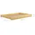 Produktbild 7 för Dagbädd utdragbar 2x(90x200) cm massiv furu