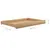 Produktbild 8 för Dagbädd utdragbar 2x(90x200) cm honungsbrun massiv furu