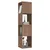 Produktbild 3 för Roterande hylla sonoma-ek 34,5x34,5x147,5 cm spånskiva