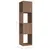 Produktbild 7 för Roterande hylla sonoma-ek 34,5x34,5x147,5 cm spånskiva