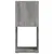 Produktbild 4 för Roterande hylla betonggrå 34,5x34,5x75,5 cm spånskiva