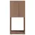 Produktbild 4 för Roterande hylla sonoma-ek 34,5x34,5x75,5 cm spånskiva