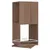 Produktbild 6 för Roterande hylla sonoma-ek 34,5x34,5x75,5 cm spånskiva