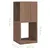 Produktbild 7 för Roterande hylla sonoma-ek 34,5x34,5x75,5 cm spånskiva