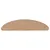 Produktbild 4 för Trappstegsmattor självhäftande 15 st 56x17x3 cm beige