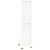 Produktbild 5 för Förvaringsskåp vit 38x45x180 cm stål