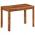 Produktbild 10 för Matbord massivt trä med honungsfinish 110x60x76 cm