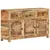 Produktbild 12 för Skänk 110x30x65 cm massivt mangoträ