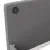 Produktbild 8 för Dagbädd med madrass USB ljusgrå tyg 90x200 cm