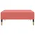 Produktbild 11 för Bäddsoffa 2-sits med fotpall rosa sammet