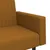Produktbild 10 för Bäddsoffa 2-sits med fotpall brun sammet 