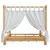 Produktbild 6 för Himmelsäng 200x200 cm bambu