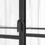 Produktbild 6 för Växthus med basram antracit 3,3 m² aluminium