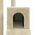Produktbild 7 för Klösträd med klöspelare i sisal gräddvit 92 cm 