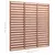 Produktbild 4 för Staketpanel WPC 180x180 cm brun