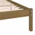 Produktbild 6 för Sängram honungsbrun massiv furu 75x190 cm