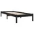 Produktbild 3 för Sängram svart massiv furu 75x190 cm