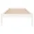 Produktbild 4 för Sängram vit massiv furu 90x200 cm