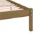 Produktbild 6 för Sängram honungsbrun massiv furu 90x200 cm
